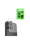 Mey İthalat®  iPhone 16 Plus Raze Metal Kamera Lens - Siyah
