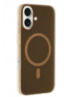 Mey İthalat®  iPhone 16 Plus Tuna PC Slim Magsafe Kapak - Desert