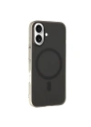 Mey İthalat®  iPhone 16 Plus Tuna PC Slim Magsafe Kapak - Siyah