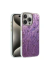 Mey İthalat®  iPhone 16 Pro Kılıf Blade Aynalı Desenli Kapak - Desen 2