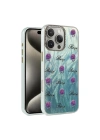 Mey İthalat®  iPhone 16 Pro Kılıf Blade Aynalı Desenli Kapak - Desen 9