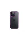 Mey İthalat®  iPhone 16 Pro Kılıf Boyi Silikon Kapak - Derin Mor