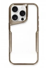 Mey İthalat®  iPhone 16 Pro Kılıf Boyi Silikon Kapak - Desert