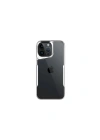 Mey İthalat®  iPhone 16 Pro Kılıf Boyi Silikon Kapak - Gümüş