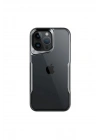 Mey İthalat®  iPhone 16 Pro Kılıf Boyi Silikon Kapak - Titan Gri