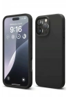 Mey İthalat®  iPhone 16 Pro Kılıf First Silikon - Siyah