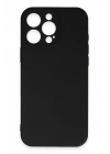 Mey İthalat®  iPhone 16 Pro Kılıf First Silikon - Siyah