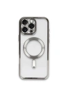 Mey İthalat®  iPhone 16 Pro Kılıf Kross Magneticsafe Kapak - Titan Gri