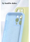 Mey İthalat®   iPhone 16 Pro Kılıf Nano içi Kadife Silikon - Lila