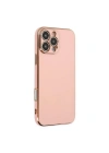 Mey İthalat®  iPhone 16 Pro Kılıf Volet Silikon - Pembe