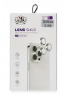 Mey İthalat®  iPhone 16 Pro Max Bilvis Titan Kamera Lens - Titan Gri