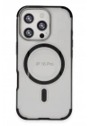 Mey İthalat®  iPhone 16 Pro Max Hilton Magsafe Kapak - Siyah