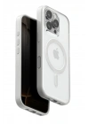 Mey İthalat®   iPhone 16 Pro Max Joly Magsafe Kapak - Beyaz