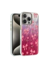 Mey İthalat®  iPhone 16 Pro Max Kılıf Blade Aynalı Desenli Kapak - Desen 3