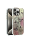 Mey İthalat®  iPhone 16 Pro Max Kılıf Blade Aynalı Desenli Kapak - Desen 6