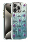 Mey İthalat®  iPhone 16 Pro Max Kılıf Blade Aynalı Desenli Kapak - Desen 9