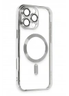 Mey İthalat®  iPhone 16 Pro Max Kılıf Kross Magneticsafe Kapak - Gümüş