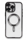 Mey İthalat®  iPhone 16 Pro Max Kılıf Kross Magneticsafe Kapak - Siyah