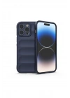 Mey İthalat®  iPhone 16 Pro Max Kılıf Optimum Silikon - Lacivert