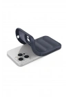 Mey İthalat®  iPhone 16 Pro Max Kılıf Optimum Silikon - Lacivert