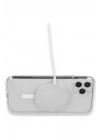 Mey İthalat®   iPhone 16 Pro Max Kılıf Pc Real Magsafe Kapak - Şeffaf