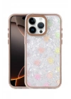Mey İthalat®   iPhone 16 Pro Max Lumi Desenli Kapak - Çöl Titanyum