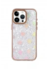 Mey İthalat®   iPhone 16 Pro Max Lumi Desenli Kapak - Çöl Titanyum