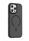 Mey İthalat®   iPhone 16 Pro Max Megane Magsafe Kapak - Siyah