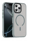 Mey İthalat®   iPhone 16 Pro Max Megane Magsafe Kapak - Titan Gri