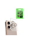 Mey İthalat®  iPhone 16 Pro Max Raze Metal Kamera Lens - Natural Grey