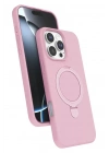 Mey İthalat®   iPhone 16 Pro Max Regal Magsafe Standlı Kapak - Açık Pembe