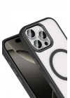 Mey İthalat®   iPhone 16 Pro Max Terea Magsafe Kapak - Siyah