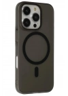 Mey İthalat®  iPhone 16 Pro Max Tuna PC Slim Magsafe Kapak - Siyah