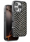 Mey İthalat®  iPhone 16 Pro Viper Kapak - Siyah