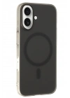 Mey İthalat®  iPhone 16 Tuna PC Slim Magsafe Kapak - Siyah