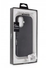 Mey İthalat®  iPhone 16 Wonder Deri Magsafe Kapak - Siyah