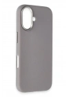 Mey İthalat®  iPhone 16 Wonder Deri Magsafe Kapak - Titan Gri