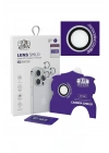 Mey İthalat®  iPhone 16E Bilvis Titan Kamera Lens - Beyaz