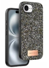 Mey İthalat®   iPhone 16E Bright Simli Kapak - Gümüş
