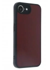 Mey İthalat®  iPhone 16E Kılıf Aras Deri Kapak - Bordo