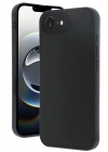 Mey İthalat®  iPhone 16E Kılıf Aras Deri Kapak - Siyah