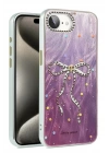 Mey İthalat®  iPhone 16E Kılıf Blade Aynalı Desenli Kapak - Desen 1