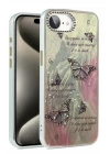 Mey İthalat®  iPhone 16E Kılıf Blade Aynalı Desenli Kapak - Desen 6