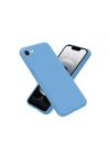Mey İthalat®  iPhone 16E Kılıf First Silikon - Mavi