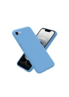 Mey İthalat®  iPhone 16E Kılıf First Silikon - Mavi