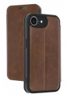 Mey İthalat®  iPhone 16E Kılıf Flip Cover - Taba