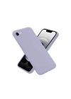 Mey İthalat®   iPhone 16E Kılıf Nano içi Kadife Silikon - Lila