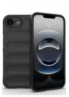 Mey İthalat®  iPhone 16E Kılıf Optimum Silikon - Siyah