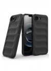 Mey İthalat®  iPhone 16E Kılıf Optimum Silikon - Siyah