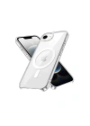 Mey İthalat®  iPhone 16E Kılıf Pc Real Magsafe Kapak - Şeffaf
